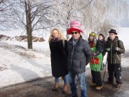 Masopustní průvod masek probudil spící kopec na Prašivé 2017